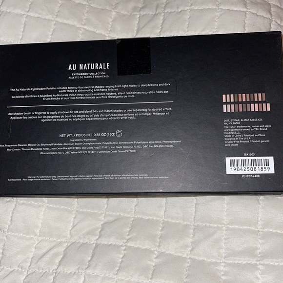 Never used- NEW “TAHARI BEAUTY” Au Naturale eyeshadow collection. - Picture 3 of 8